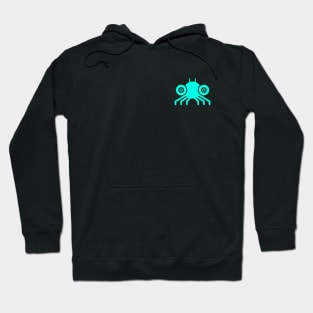 Spidy Fluorescent Blue Hoodie